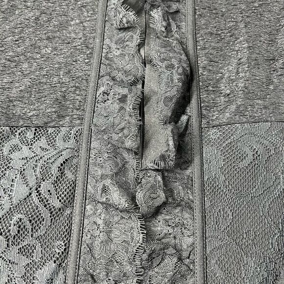 Gerry Weber Lace Black Strip Full zip jacket blazer size XL - Picture 4 of 16